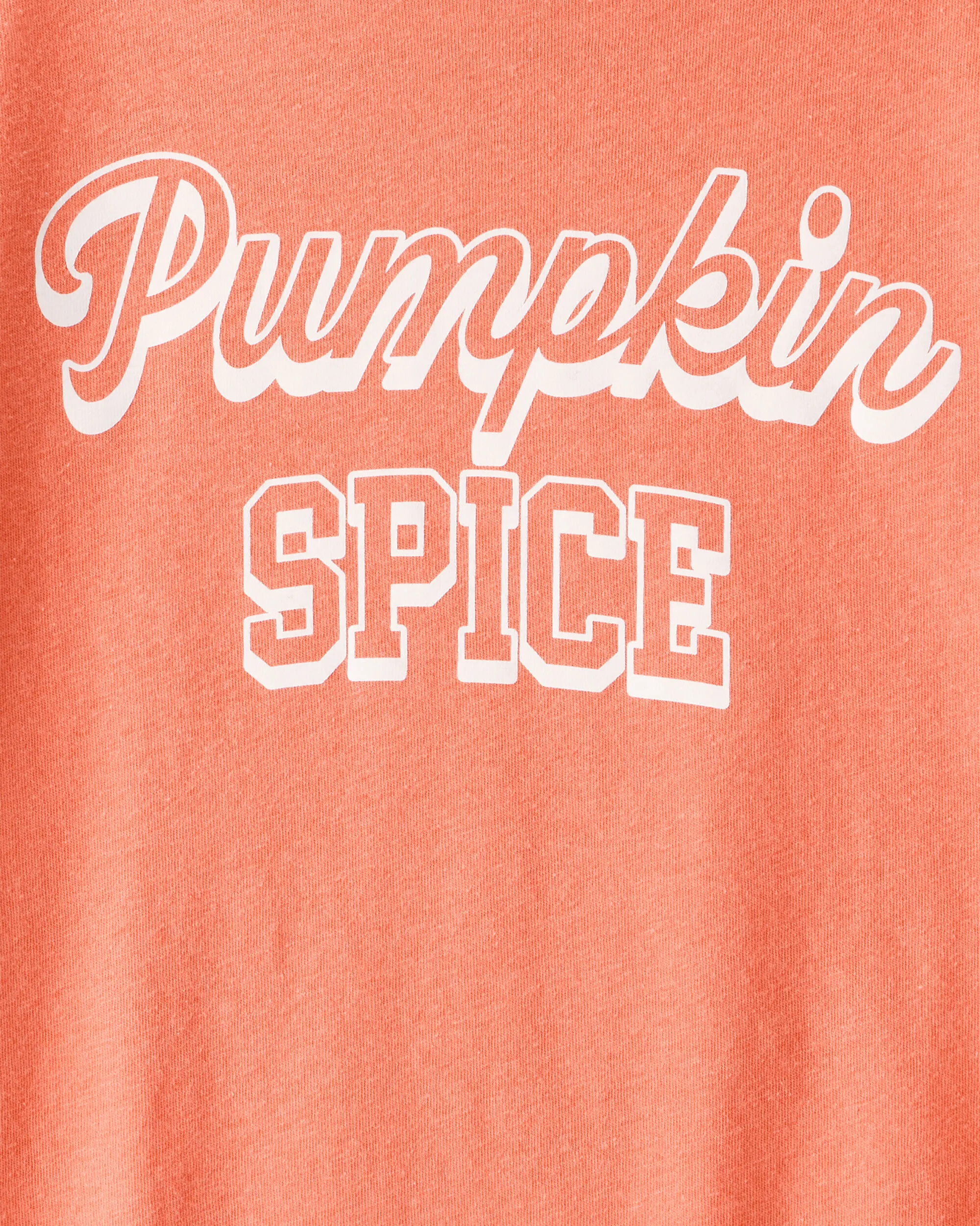 Girls Pumpkin Spice Short-Sleeve Graphic Tee - Orange 4 Girls Pumpkin Spice Short-Sleeve Graphic Tee - Orange