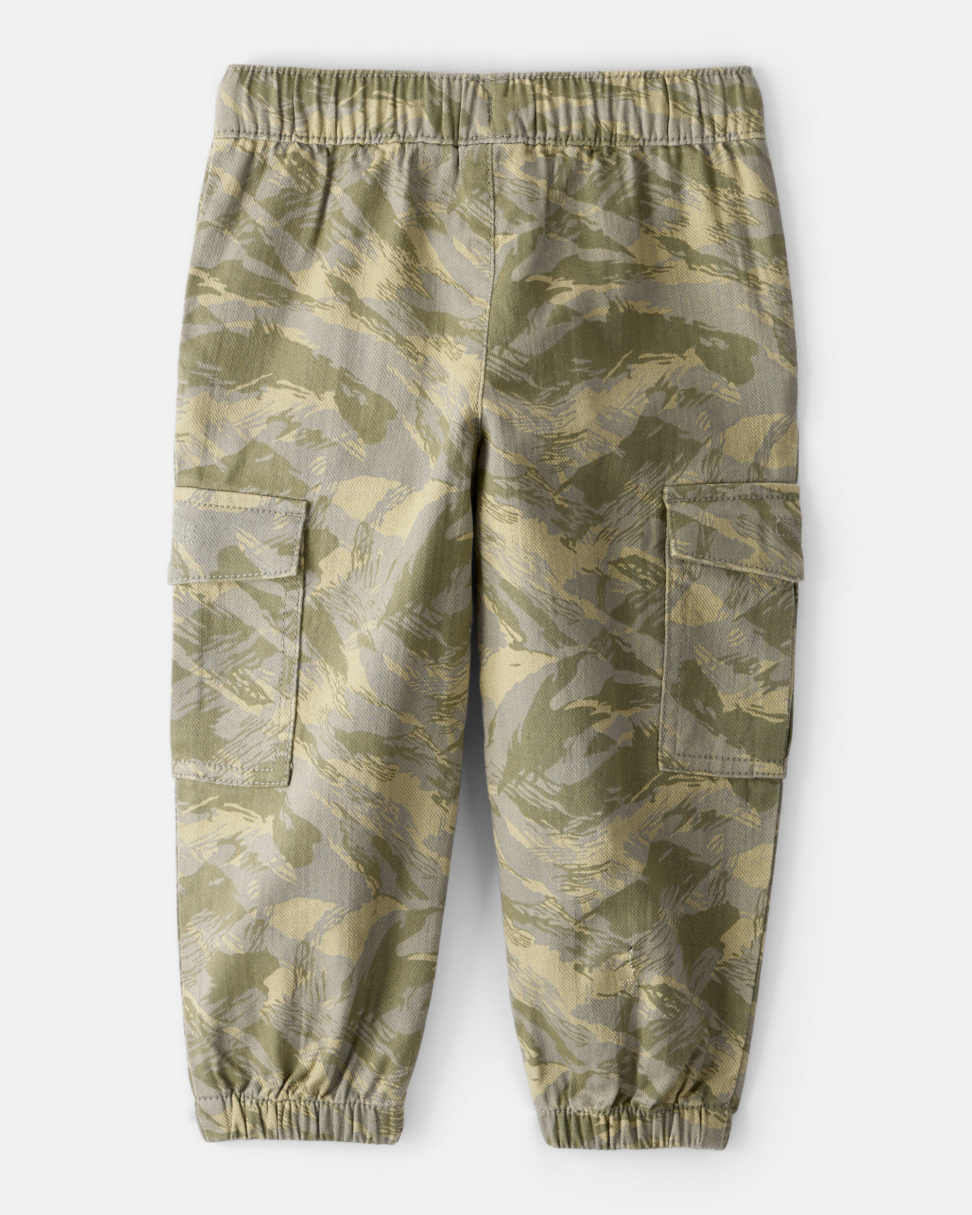 Toddler Boy Cotton Camo Fashion Cargo Pants - Green 6 Toddler Boy Cotton Camo Fashion Cargo Pants - Green