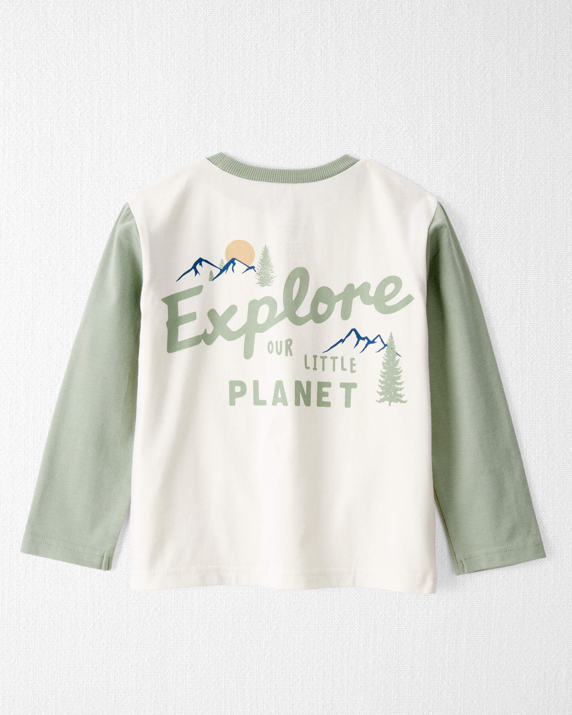 Toddler Organic Cotton Let's Explore Long-Sleeve Tee 7 Toddler Organic Cotton Let's Explore Long-Sleeve Tee