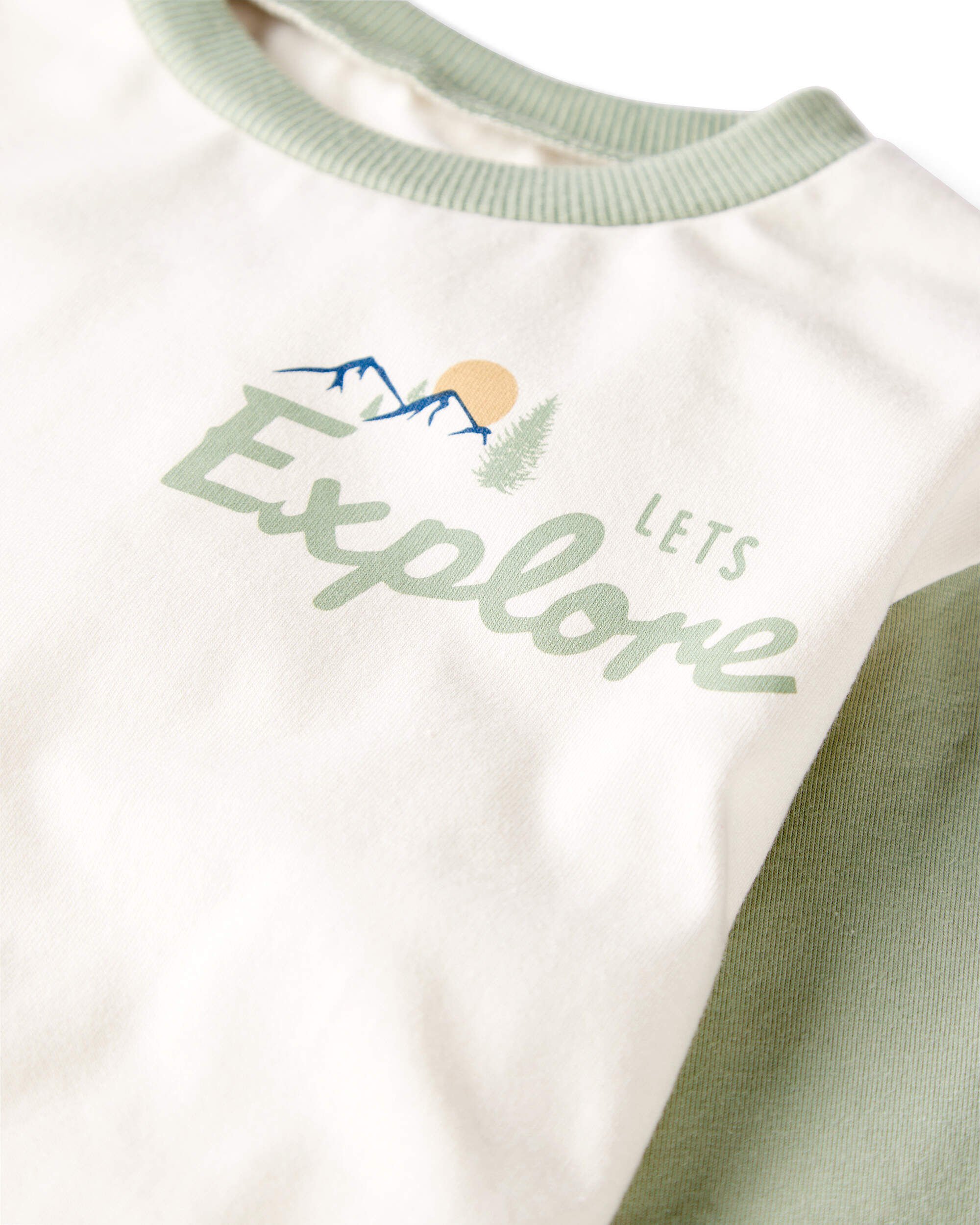 Toddler Organic Cotton Let's Explore Long-Sleeve Tee 8 Toddler Organic Cotton Let's Explore Long-Sleeve Tee