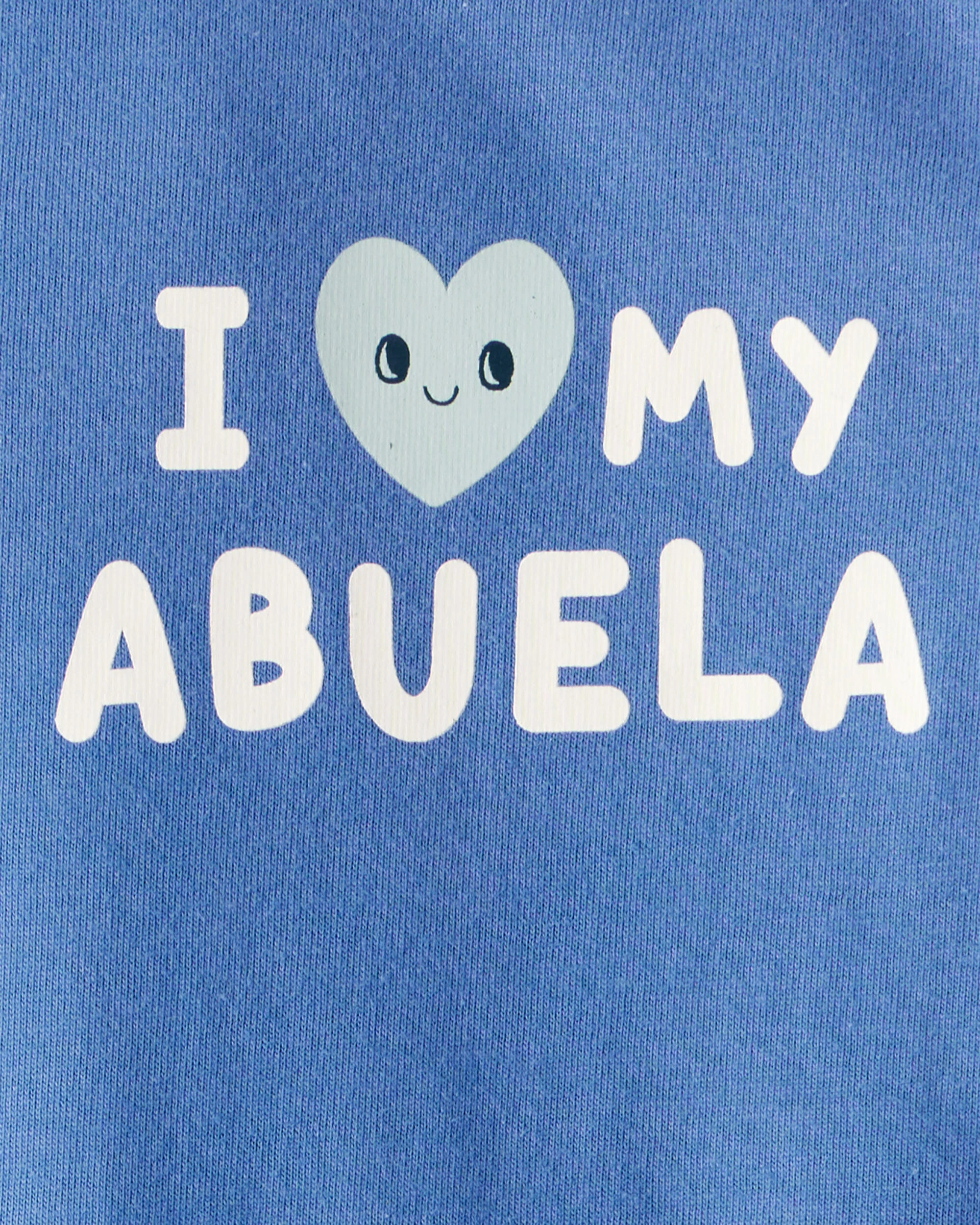 Baby Boy Abuela Long-Sleeve Graphic Bodysuit - Blue 4 Baby Boy Abuela Long-Sleeve Graphic Bodysuit - Blue